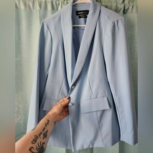 Torrid Studio Sky Blue Blazer Size 0
